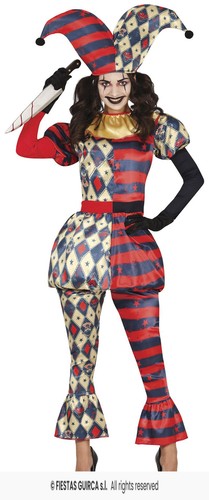 Costume clown donna - clown, arlecchino