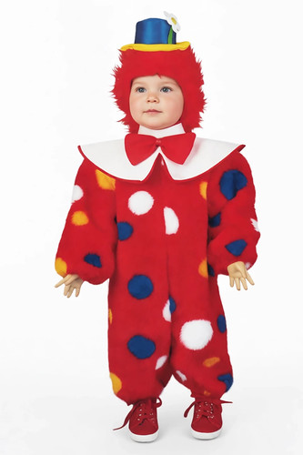 Clown 0210 rosso costume - 0210, di