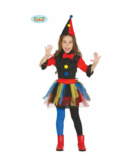 Costume bambina pagliaccio - bambina,