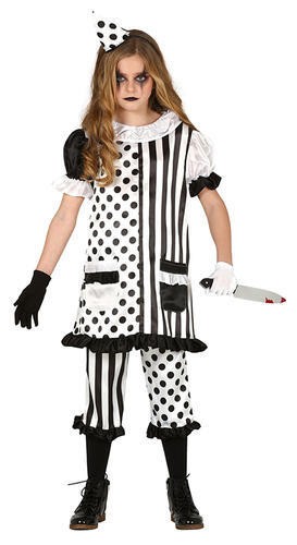 Costume bambina pierrot clown - costume,
