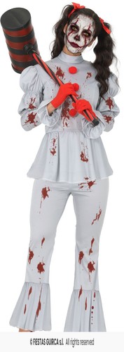 Costume clown donna pagliaccio - costume,