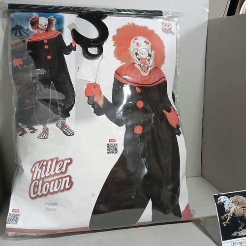 Costume killer clown taglia - clown,