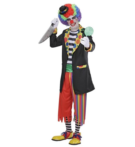 Costume horror clown uomo - ,