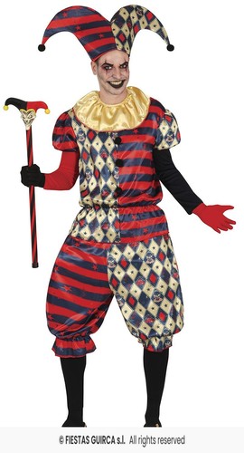 Costume uomo joker - uomo, clown