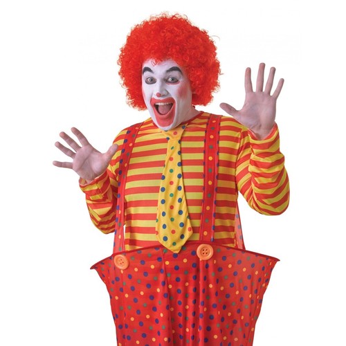 Parrucca clown accessorio - parrucca, da