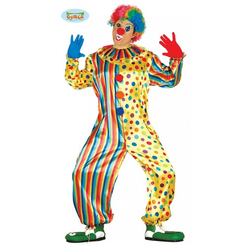 Costume uomo clown - uomo, pagliaccio