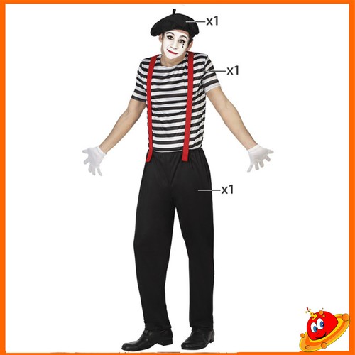 Costume carnevale uomo clown - costume,